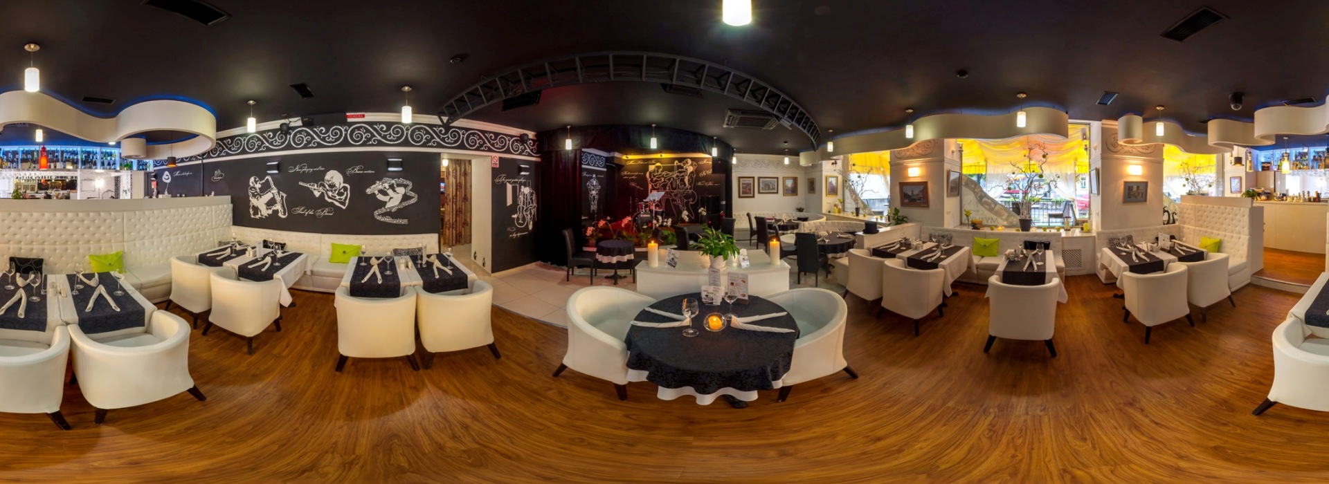 віртуальний тур ресторана Шляпа, Київ